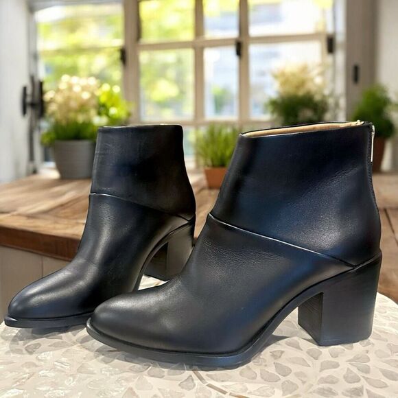 NISOLO $250 Anthropologie Dari Leather Bootie Boot 2.0 - Picture 4 of 12